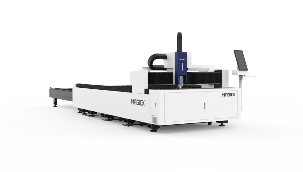 Trading platform fiber laser cutting machine