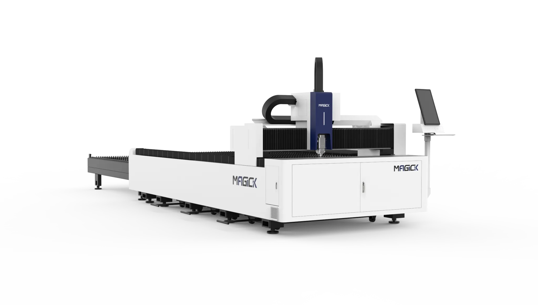 Trading platform fiber laser cutting machine