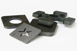 Fiber laser cutting stainless steel sheet