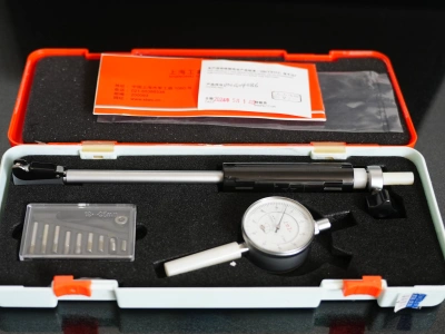 Dial indicator testing for laser machine mechanical accuracy