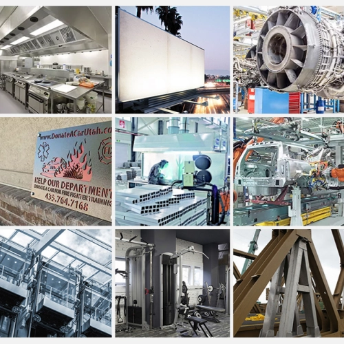 Fiber laser cutting machine applications in aerospace, automotive, construction, and industrial manufacturing