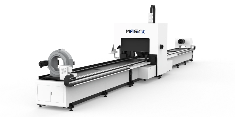 MAGICK MK-T3W large diameter tube laser cutting machine