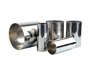 Stainless steel tube joint samples with precision laser-cut openings and connections