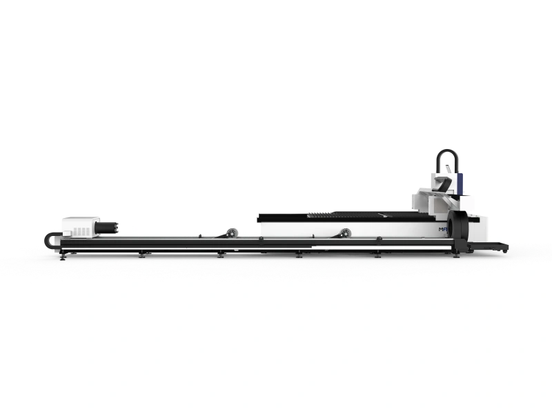 MK-ST sheet and tube laser cutting machine side view