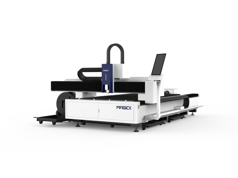 MK-ST dual-use sheet and tube laser cutter alternative view