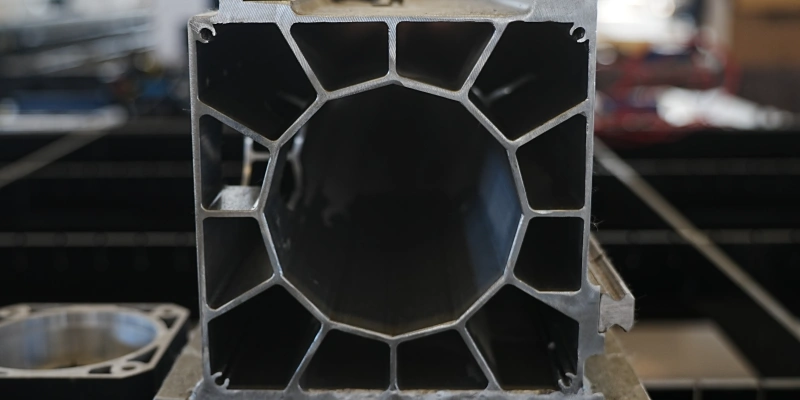 MK-ST laser cutting machine reinforced sunflower-inspired crossbeam structure for improved rigidity