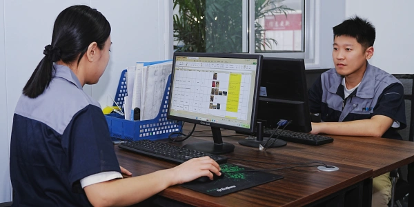 industrial laser cutter maintenance checklist log kept at the machine