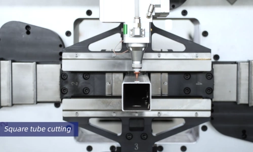 MAGICK tube laser cutting machine actual factory photo